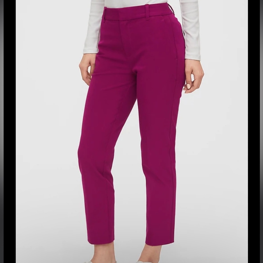 Fuschia trousers